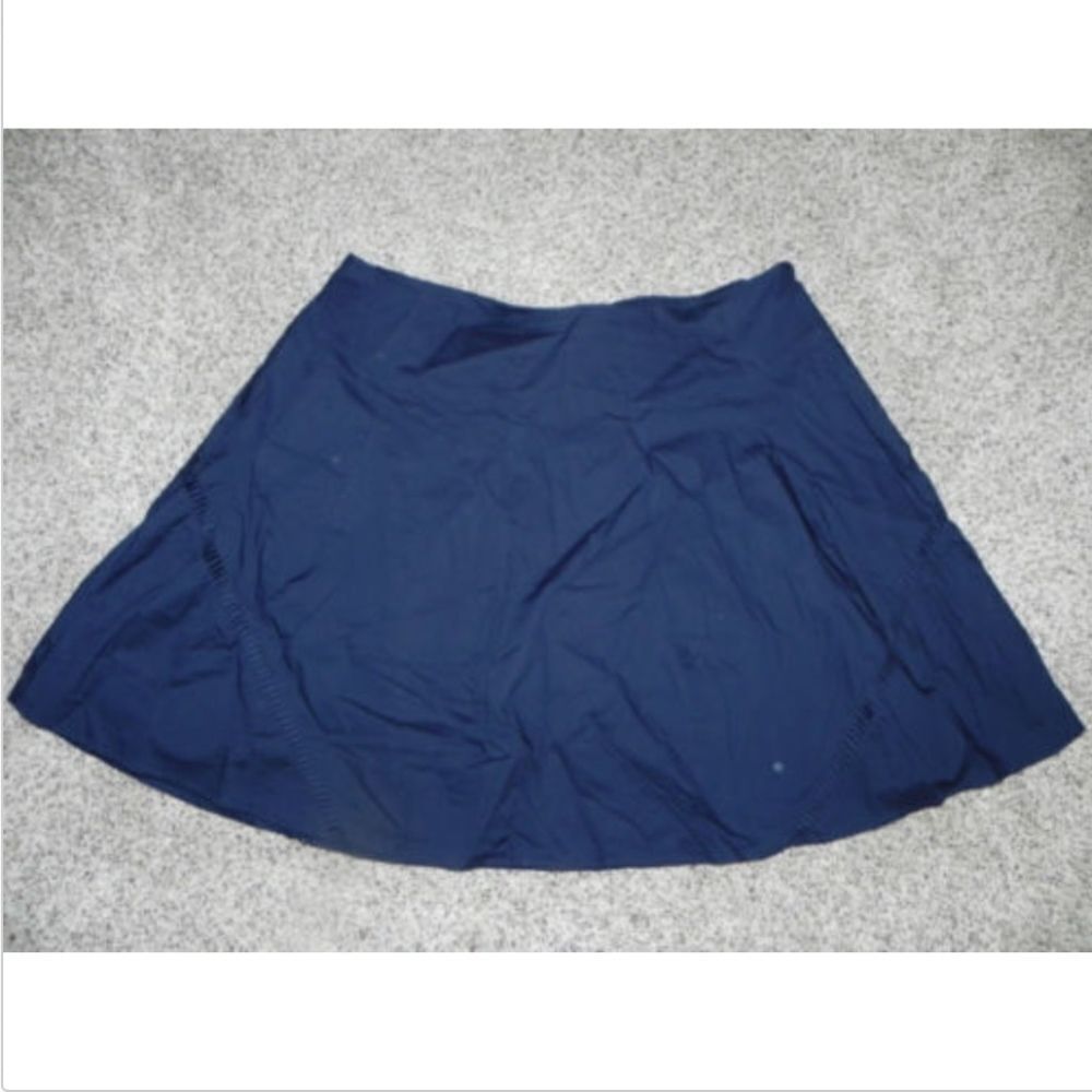 Lane Bryant Skirt Plus Size 28 Navy NWOT